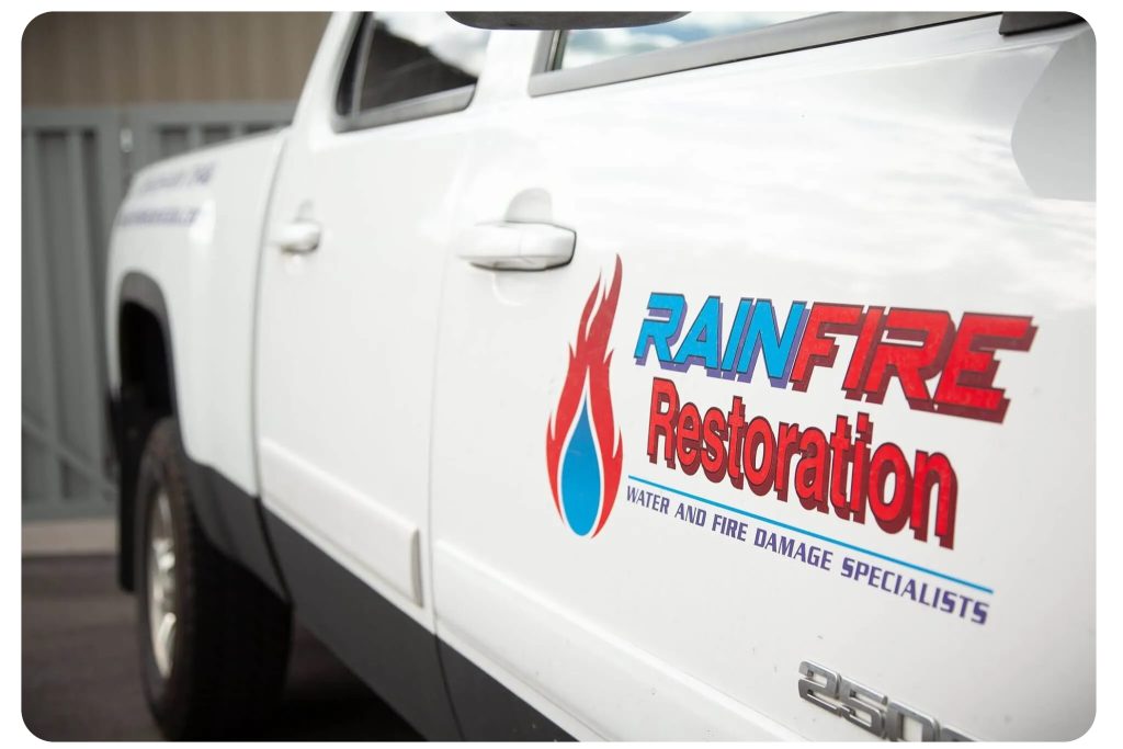 RainFire Restoration About Truck